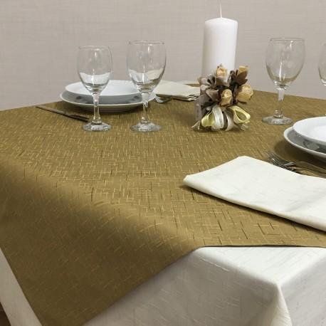 Tablecloths Lara Bronze