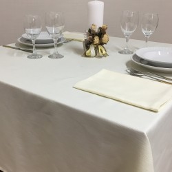 Tablecloths Londra Cream