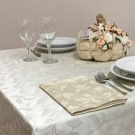 Tablecloths Memphis Ivory