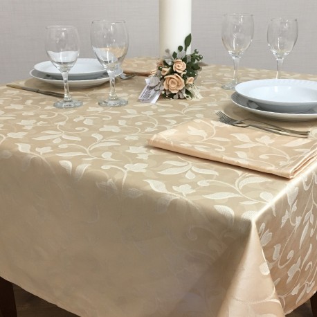 Tablecloths Memphis Beige 140x140