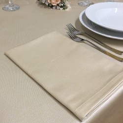 Tablecloths Praiano Beige Ivory 381