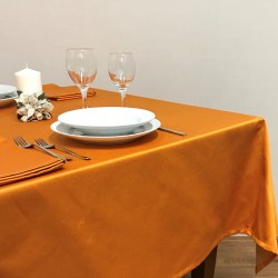 Tablecloths Satin Camilla Orange