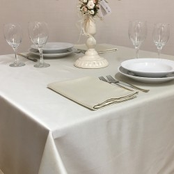 Tablecloths Satin Camilla Ivory