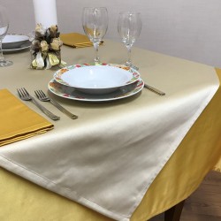 Tovagliato Raso Camilla Beige Avorio 381