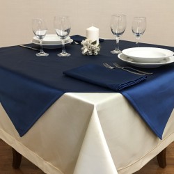 Tablecloths Satin Camilla Blue