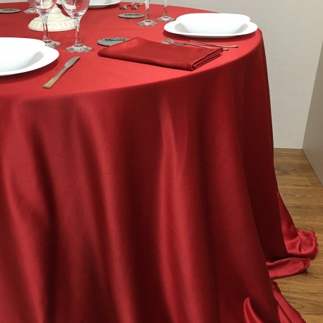Tablecloths Satin Camilla Red