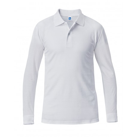 Polo Summer long sleeve White Siggi