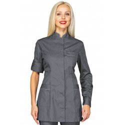 Tunic Antigua Grey + profile Grey 65% Polyester - 35% Cotton ISACCO 003012