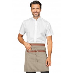 Apron Leonida Natural + Leather 100% Polyester ISACCO 085916