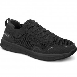 Shoe antislip Latt Air Fresh Black ISACCO SUE071