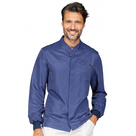 Casacca Corfù Superdry Polso In Maglia Blu 100% Poliestere  Superdry Microfibra ISACCO 055082P