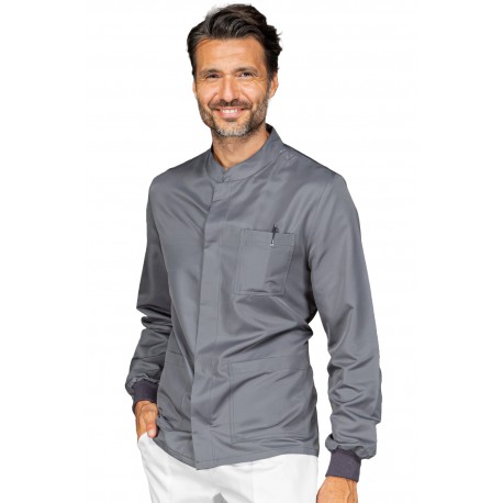 Casacca Corfù Superdry Polso In Maglia Grigio 100% Poliestere  Superdry Microfibra ISACCO 055088P