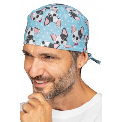 Bandanas Havana Blue Dog 100% Cotton ISACCO 123910