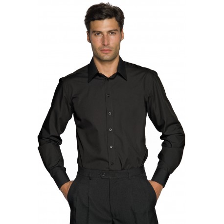 CAMICIA CARTAGENA SLIM STRECH NERO