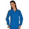 CASACCA COLLO AV COLOURS M/L - AZZURRO