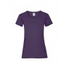 T-SHIRT DONNA VALUEWEIGHT COLOURS - VIOLA
