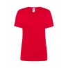 Regular lady v-neck rossa