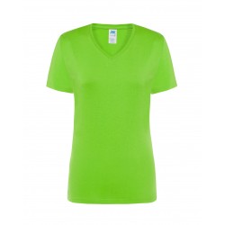 Regular lady v-neck lime