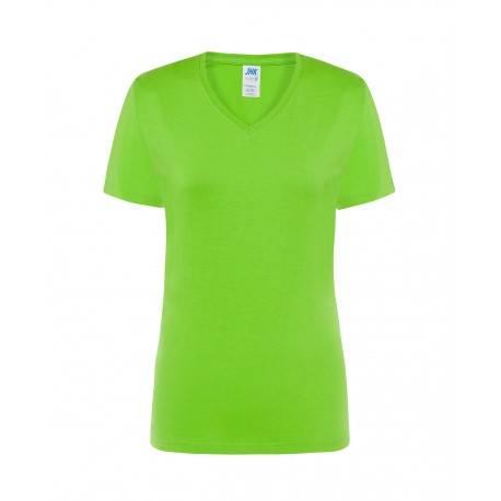 Regular lady v-neck lime