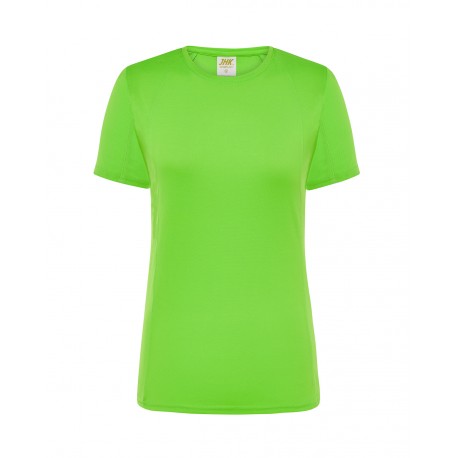 T-shirt sport donna verde fluor