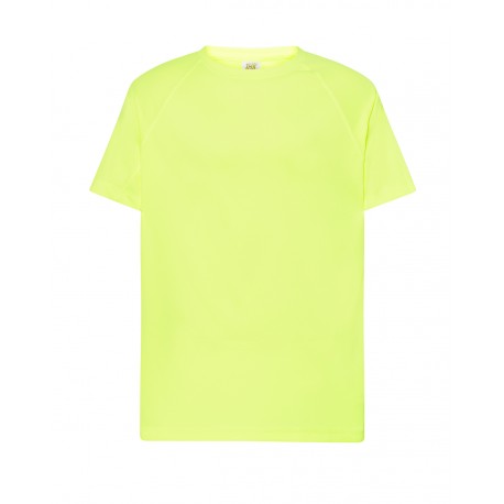 T-shirt sport uomo Giallo fluor
