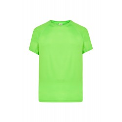 T-shirt sport uomo fluor verde fluor