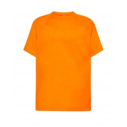 T-shirt sport uomo arancione fluor