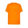 T-shirt sport uomo arancione fluor