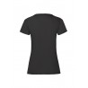 T-SHIRT DONNA VALUEWEIGHT COLOURS - NERO