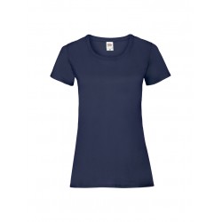 T-SHIRT DONNA VALUEWEIGHT COLOURS - BLU NOTTE