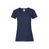 T-SHIRT DONNA VALUEWEIGHT COLOURS - BLU NOTTE