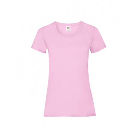 T-SHIRT DONNA VALUEWEIGHT COLOURS - ROSA