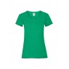 T-SHIRT DONNA VALUEWEIGHT COLOURS - VERDE PRATO