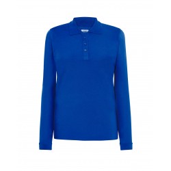 Polo regular  LADY manica lunga Blu Royal