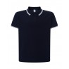 Polo regular Contrast blu navy white