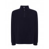 Pile Uomo mezza zip Blu Navy