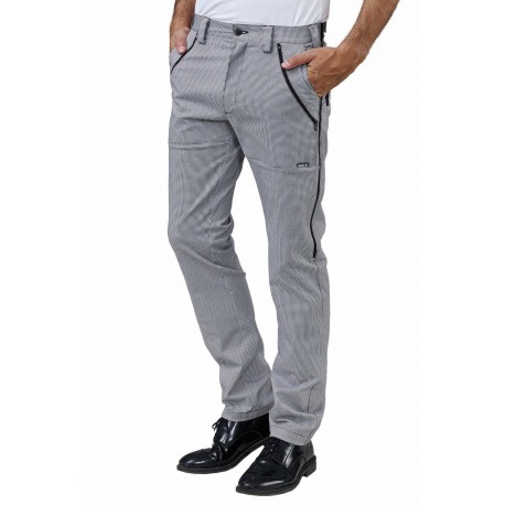 Pantaloni Chef Multisize Trinity PdP Rifiniture Nere SIGGI