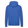 Felpa Cappuccio Blu Royal