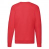 Felpa Raglan Leggera Rossa