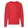 Felpa Raglan Leggera Rossa