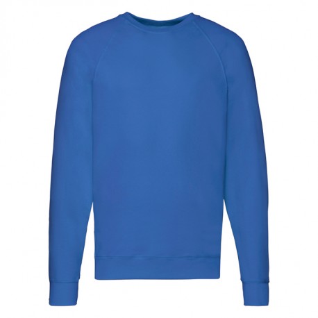 Felpa Raglan Leggera Blu Royal