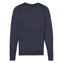 Felpa Raglan Leggera Blu Notte