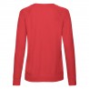 Felpa Raglan Leggera Donna Rossa