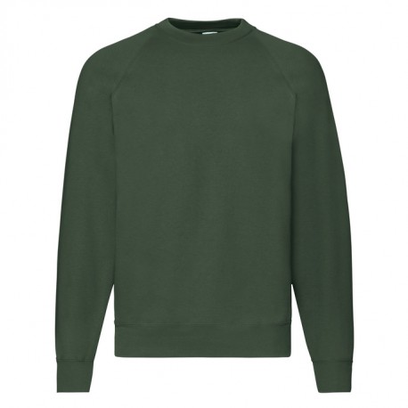 Felpa Raglan Verde Bottiglia