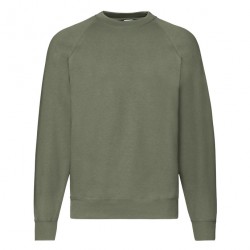 Felpa Raglan Verde Oliva