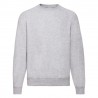 Felpa Raglan Grigio Melange