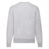 Felpa Raglan Grigio Melange