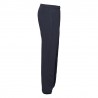Pantalone Felpato con elastico alla Caviglia Blu Notte