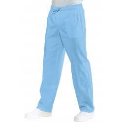 Pantalone con elastico celeste ISACCO 044042old