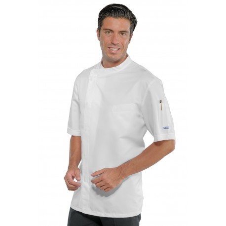 Chef Jacket Yokohama short sleeve Superdry White Xxxl ISACCO 059810AM